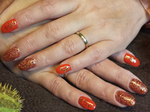 Orientalisches Nageldesign